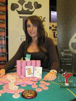 Francesca Pacini trionfa al Tilt Poker Cup